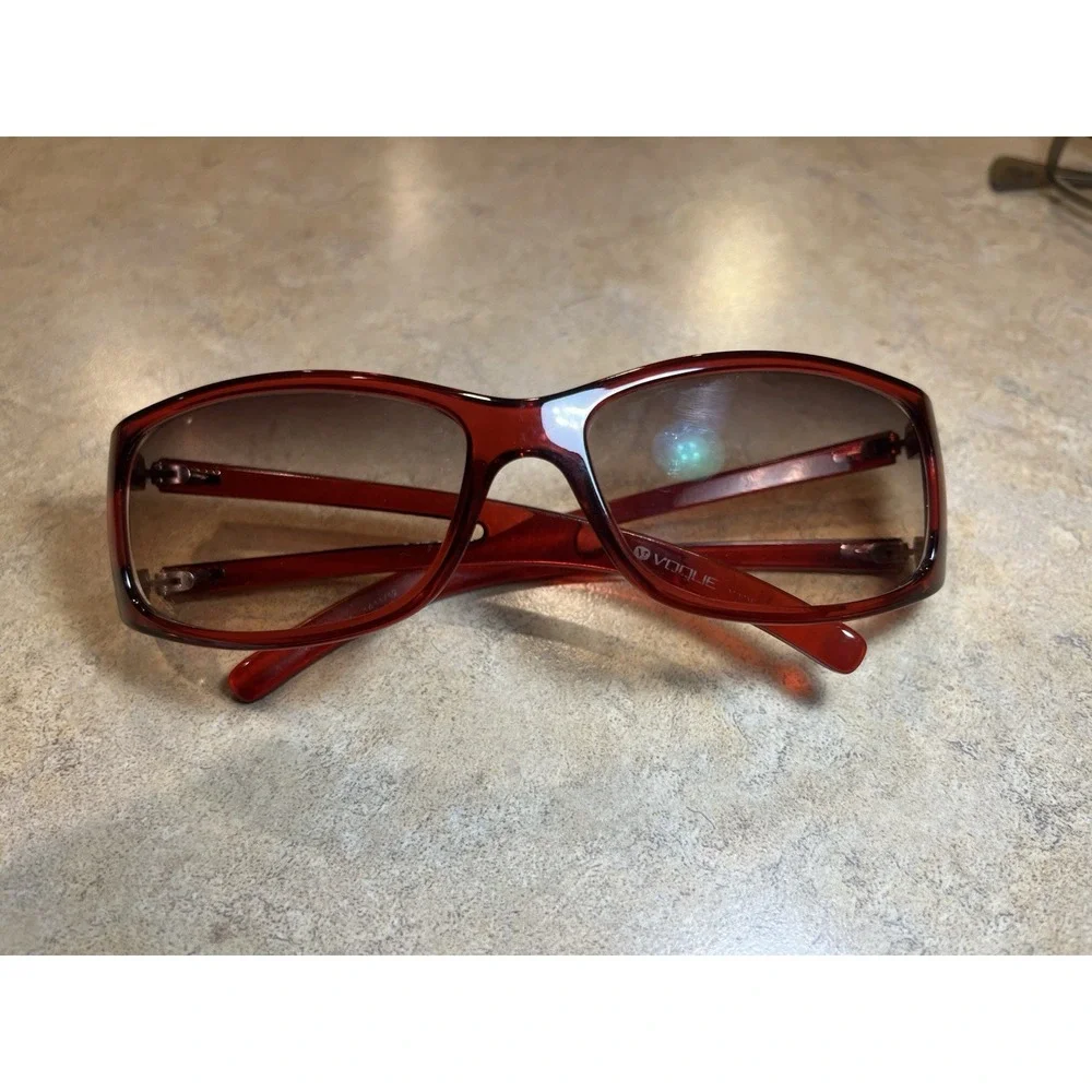 Vogue Sunglasses VO 2412 Red  60-15 Oversized Frames 1411/12